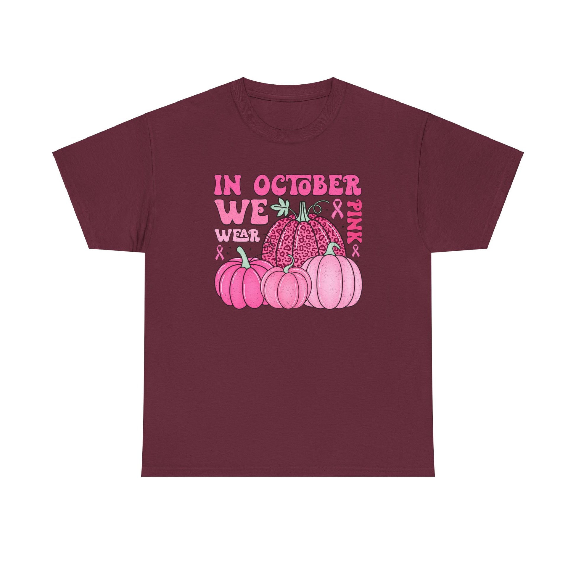 In October We Wear Pink Tee - Kim’s Signature Beauty & Accessories    (Store description)