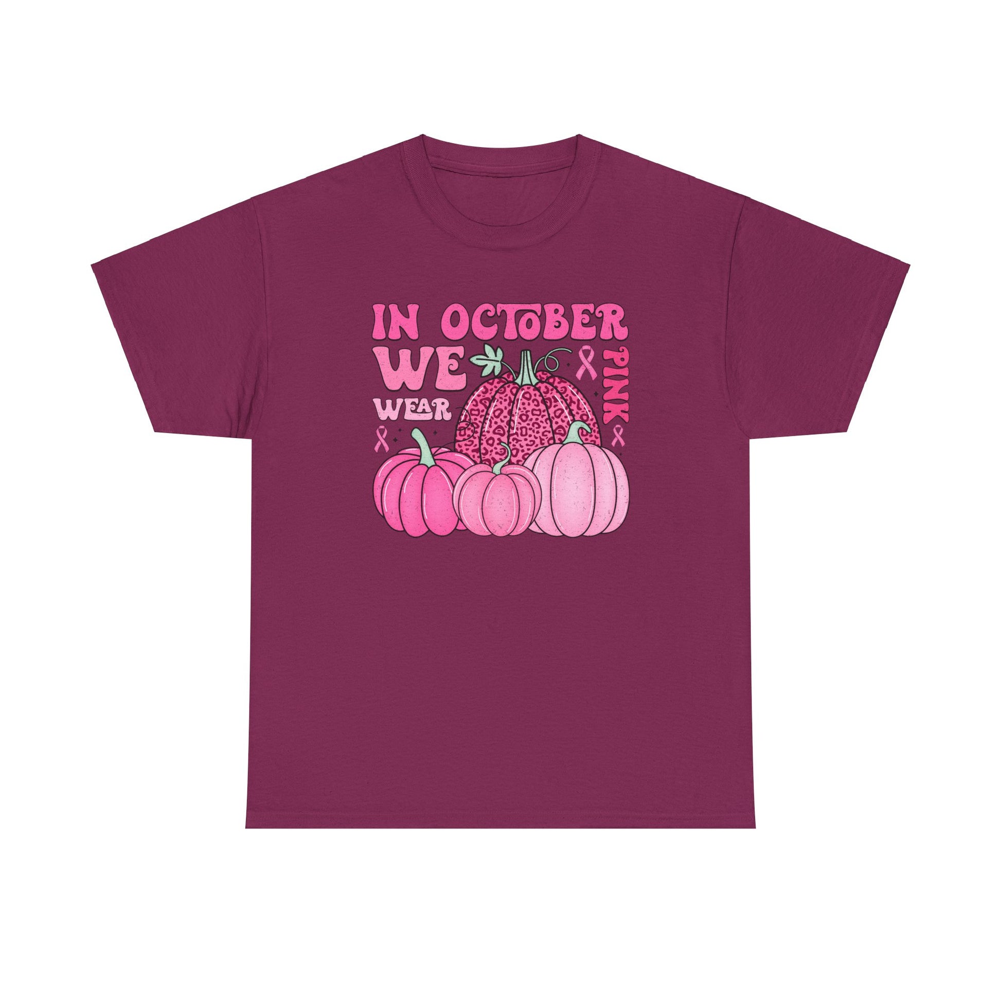 In October We Wear Pink Tee - Kim’s Signature Beauty & Accessories    (Store description)