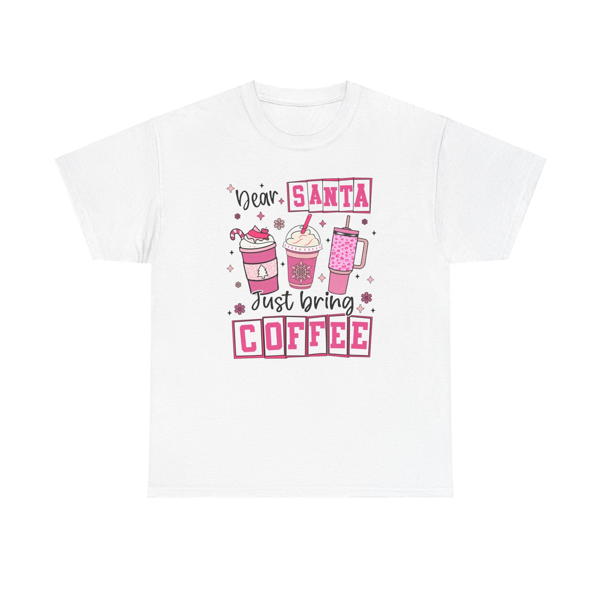 Dear Santa, Just Bring Coffee Tee - Kim’s Signature Beauty & Accessories    (Store description)