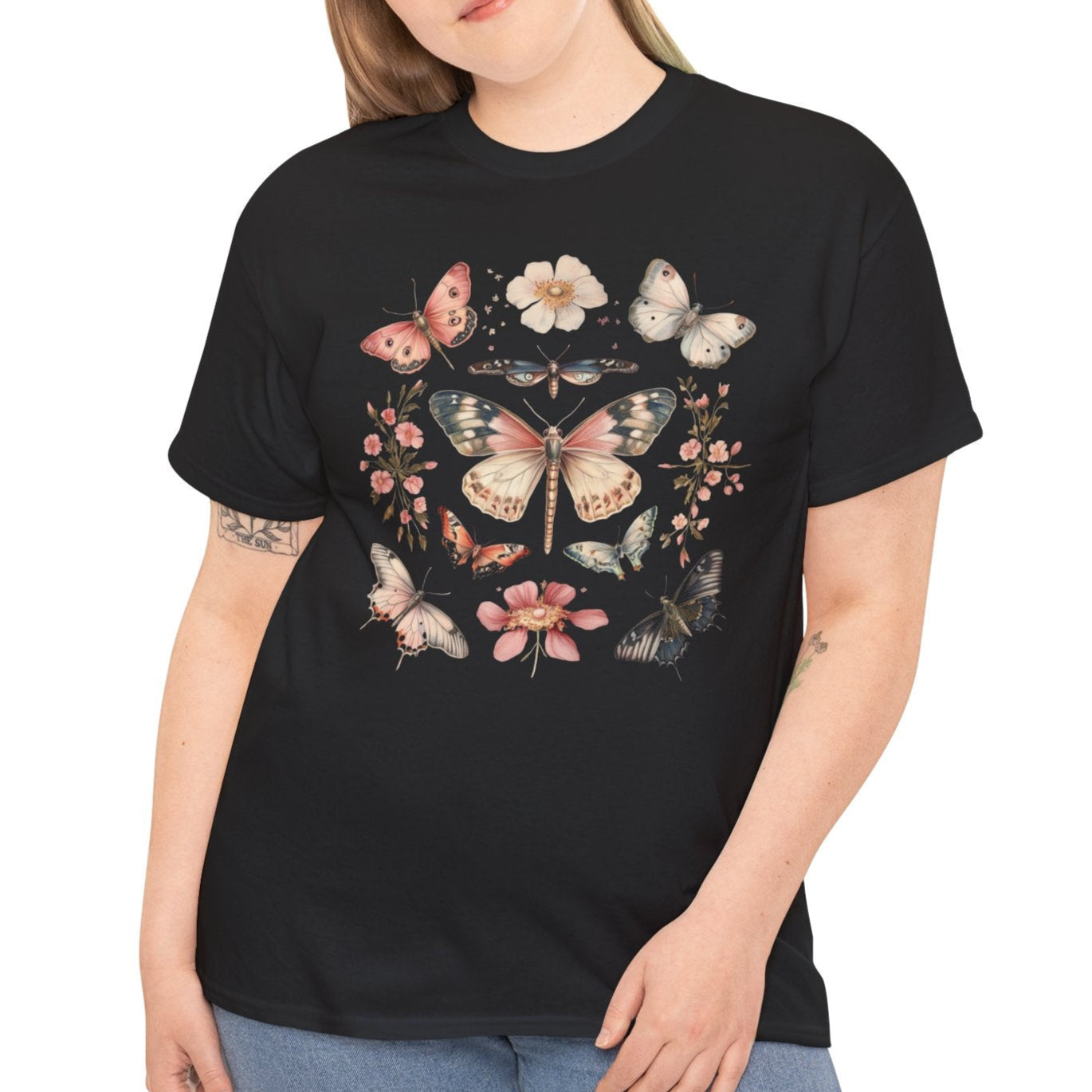 Fluttering Grace Butterfly Garden Tee - Kim’s Signature Beauty & Accessories    (Store description)