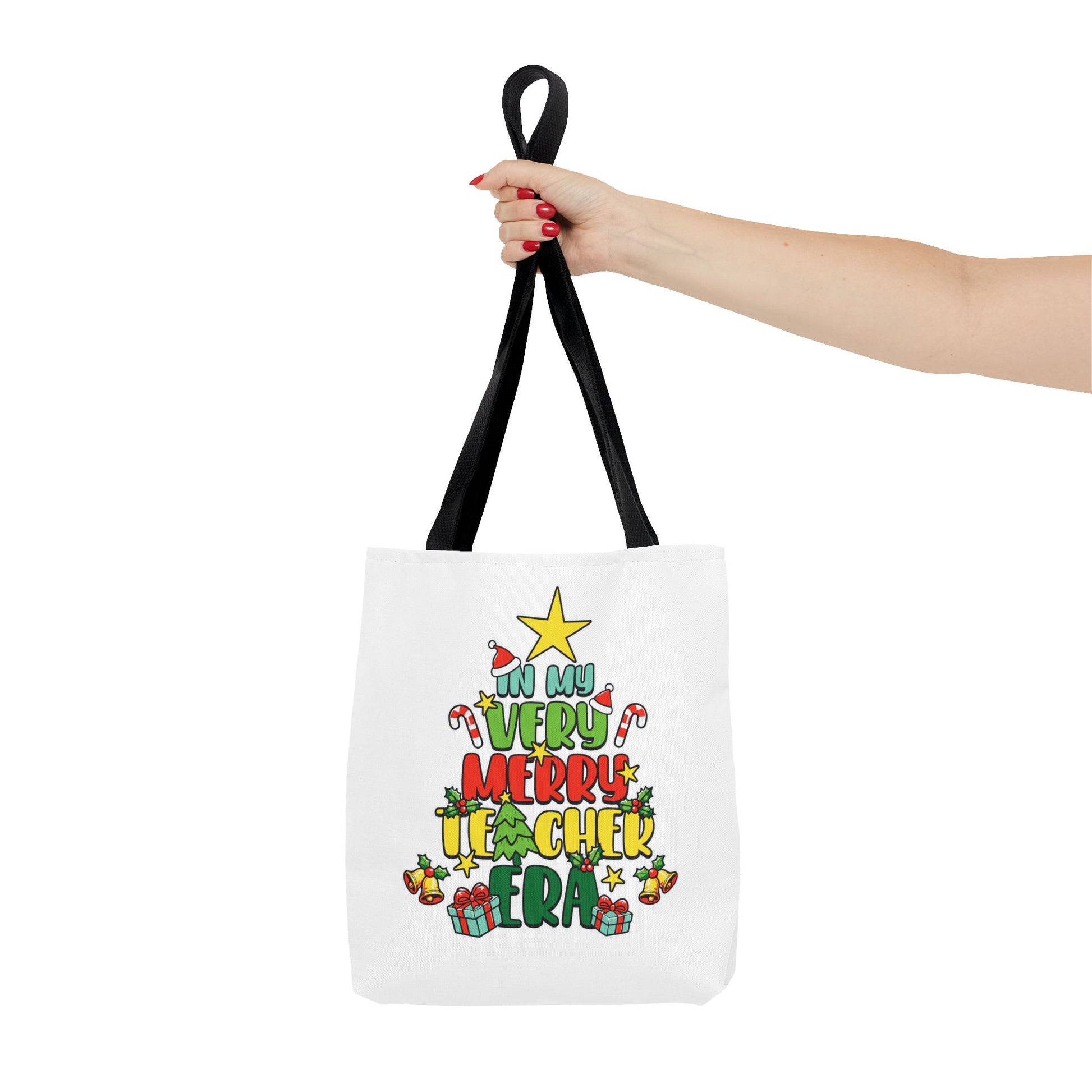 In My Merry Teaching Era Tote Bag - Kim’s Signature Beauty & Accessories    (Store description)