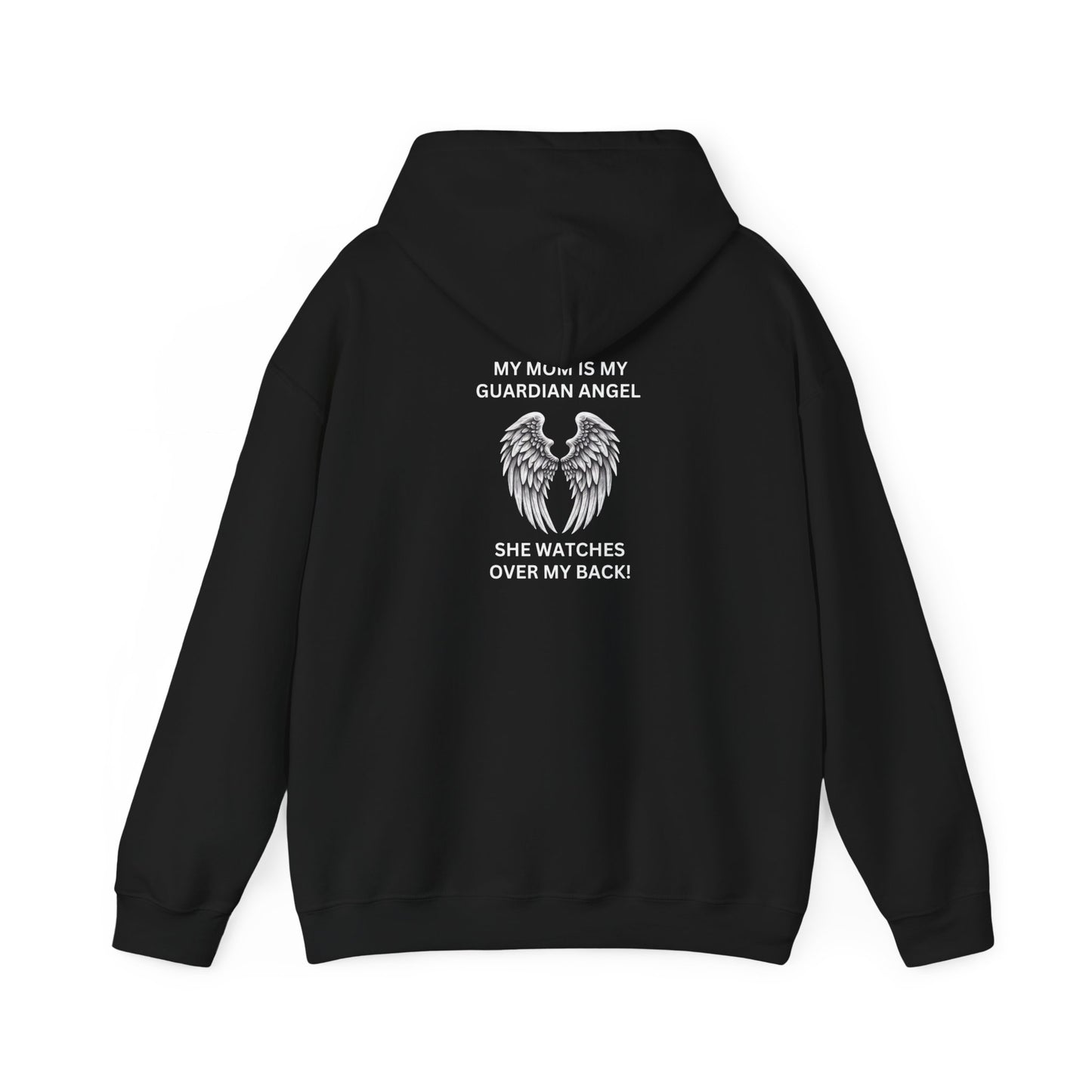 Mom, Watches Over My Back | Front & Back Print Hoodie - Kim’s Signature Beauty & Accessories    (Store description)