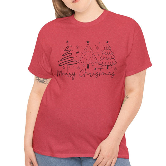 Merry Christmas 3 Tree Tee - Kim’s Signature Beauty & Accessories    (Store description)