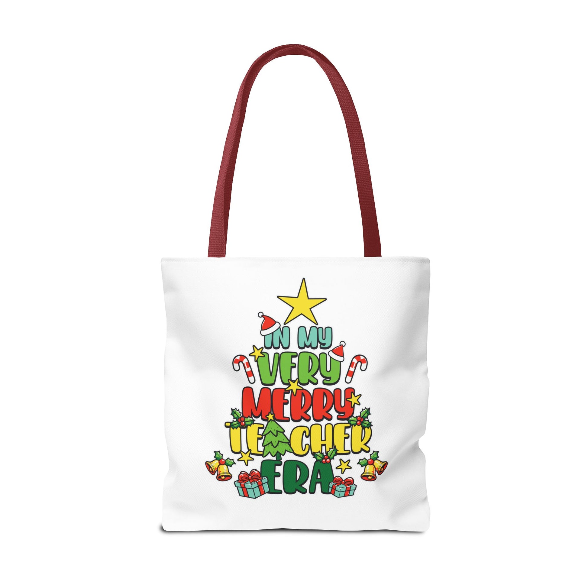 In My Merry Teaching Era Tote Bag - Kim’s Signature Beauty & Accessories    (Store description)