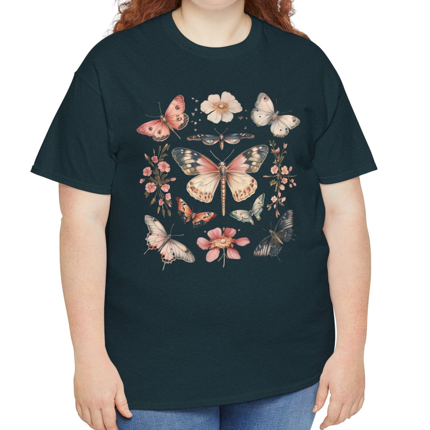 Fluttering Grace Butterfly Garden Tee - Kim’s Signature Beauty & Accessories    (Store description)