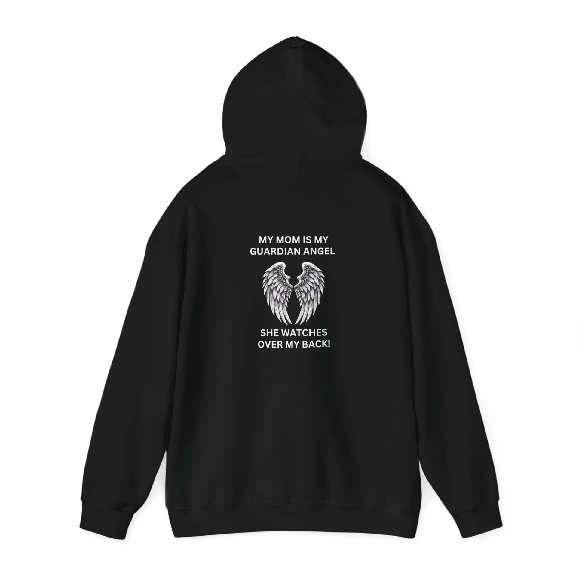 Mom, Watches Over My Back | Front & Back Print Hoodie - Kim’s Signature Beauty & Accessories    (Store description)