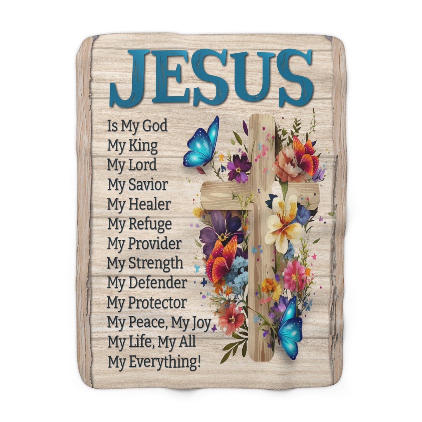 Jesus is My Everything Blanket - Kim’s Signature Beauty & Accessories    (Store description)