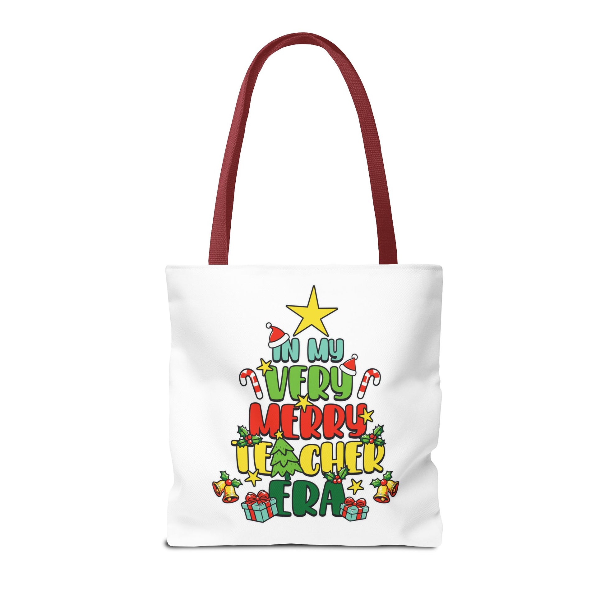 In My Merry Teaching Era Tote Bag - Kim’s Signature Beauty & Accessories    (Store description)