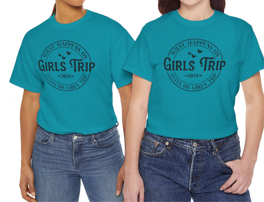 What Happens on a Girls Trip | Cotton Tee - Kim’s Signature Beauty & Accessories    (Store description)