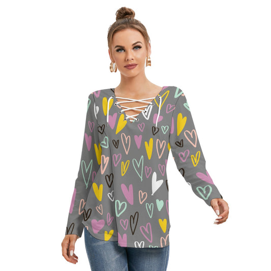 Heart Mania Blouse - Kim’s Signature Beauty & Accessories    (Store description)