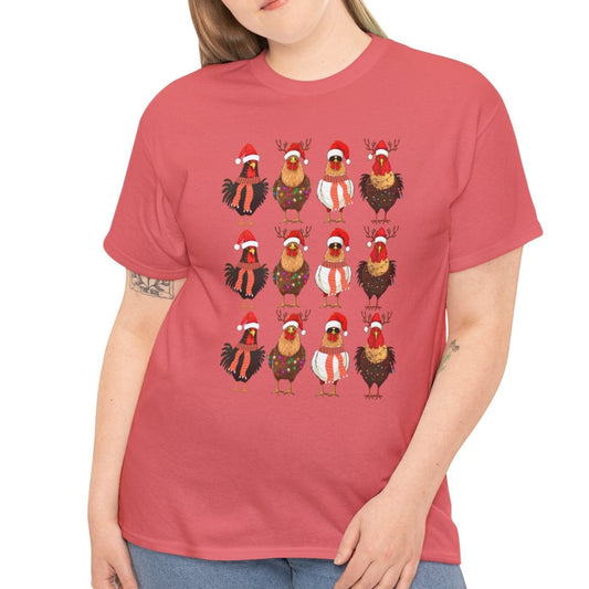 Chicken Christmas Tee - Kim’s Signature Beauty & Accessories    (Store description)