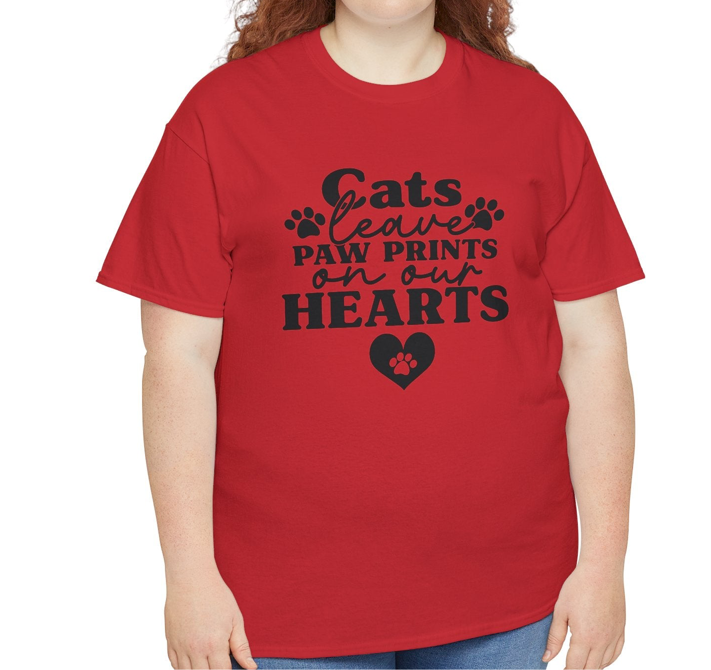 Cat Paw Prints Tee - Kim’s Signature Beauty & Accessories    (Store description)