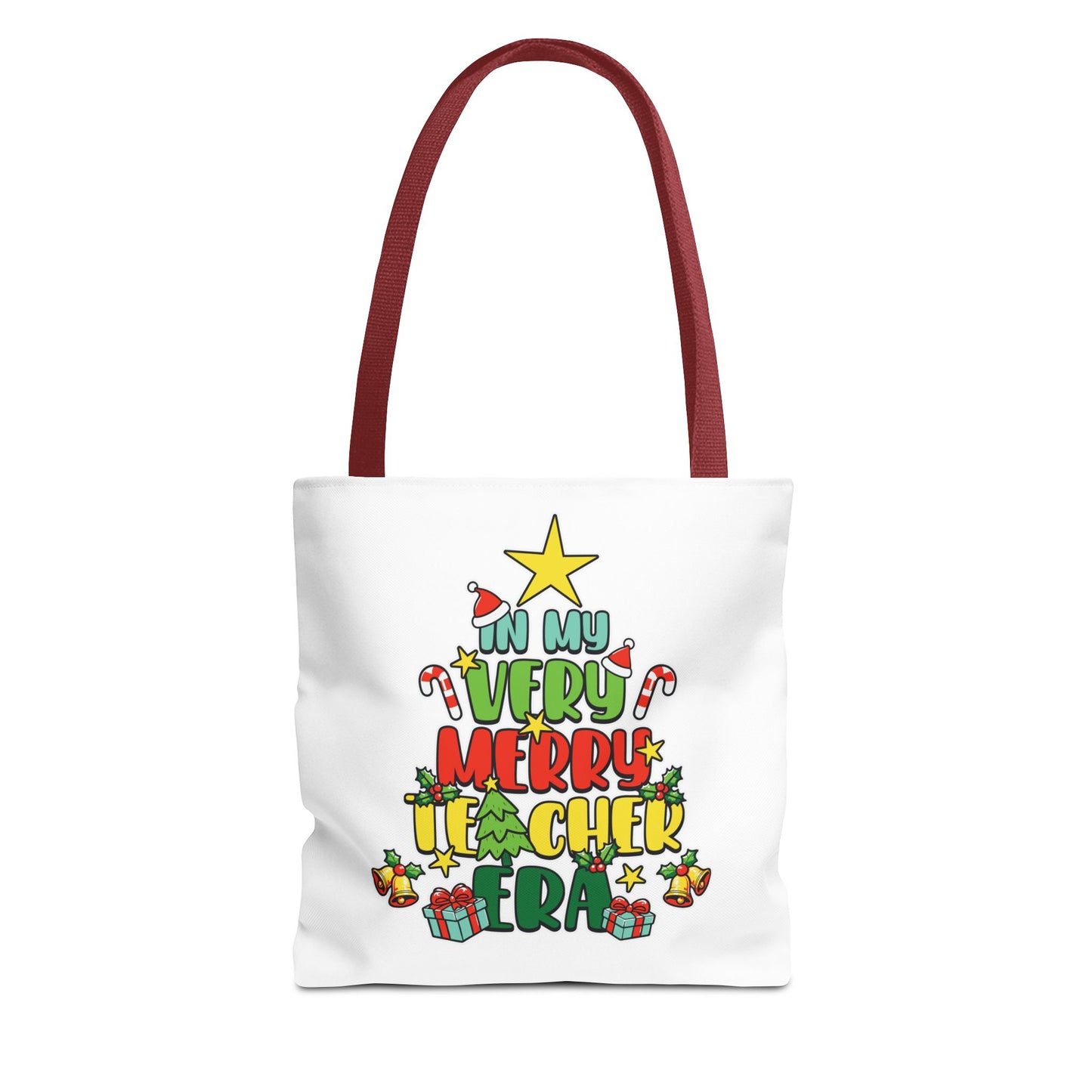 In My Merry Teaching Era Tote Bag - Kim’s Signature Beauty & Accessories    (Store description)