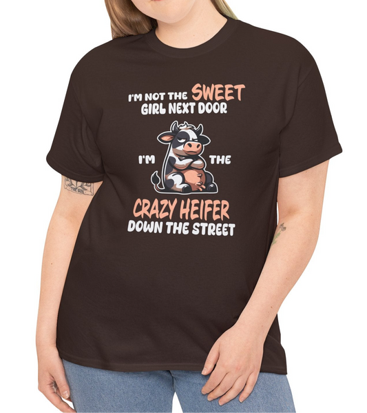 Crazy Heifer down the Street Tee - Kim’s Signature Beauty & Accessories    (Store description)