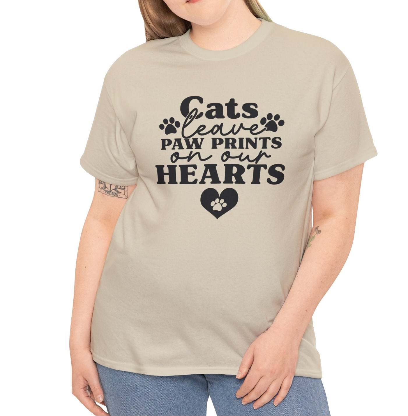 Cat Paw Prints Tee - Kim’s Signature Beauty & Accessories    (Store description)