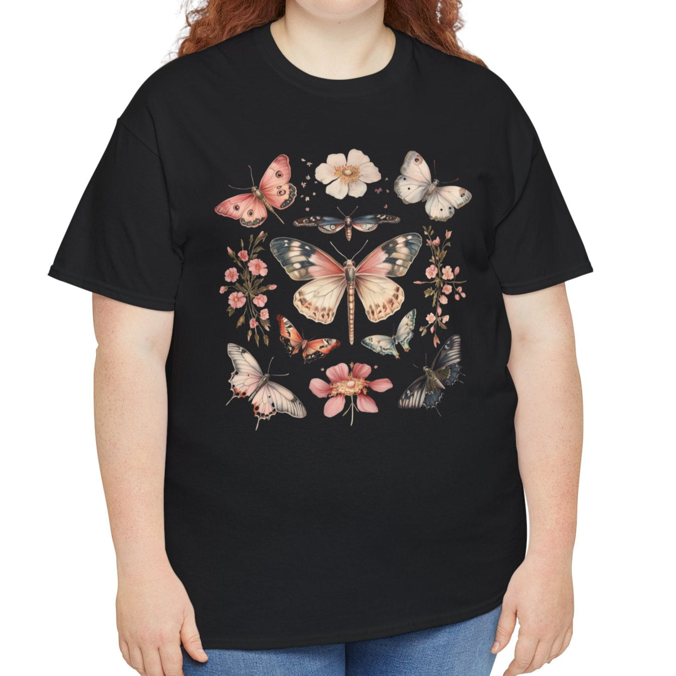 Fluttering Grace Butterfly Garden Tee - Kim’s Signature Beauty & Accessories    (Store description)