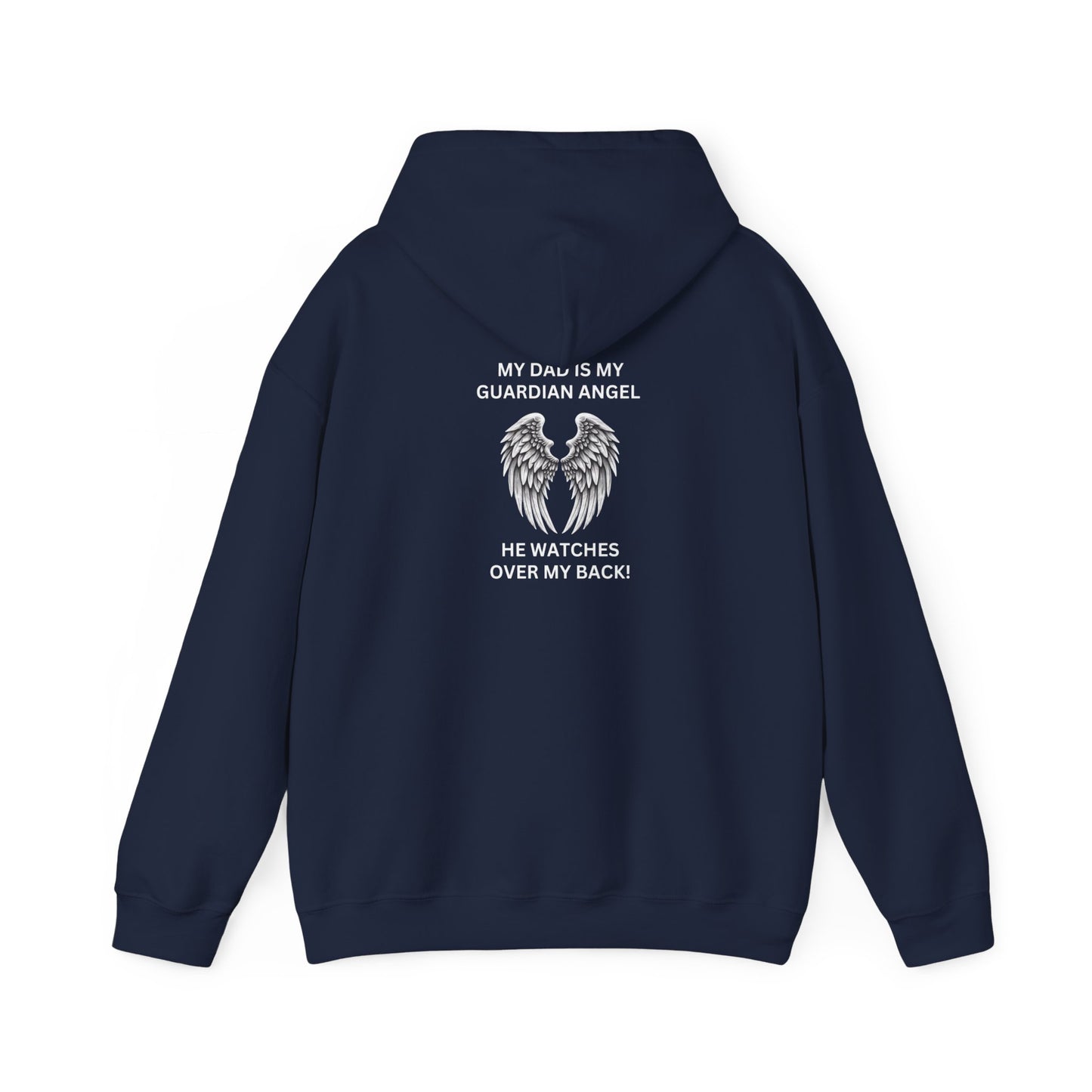 Dad, Is my Guardian Angel | Hooded Sweatshirt - Kim’s Signature Beauty & Accessories    (Store description)