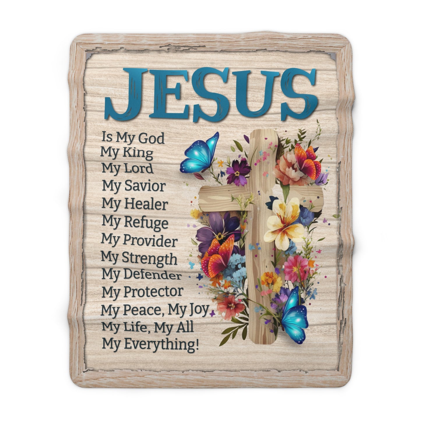 Jesus is My Everything Blanket - Kim’s Signature Beauty & Accessories    (Store description)