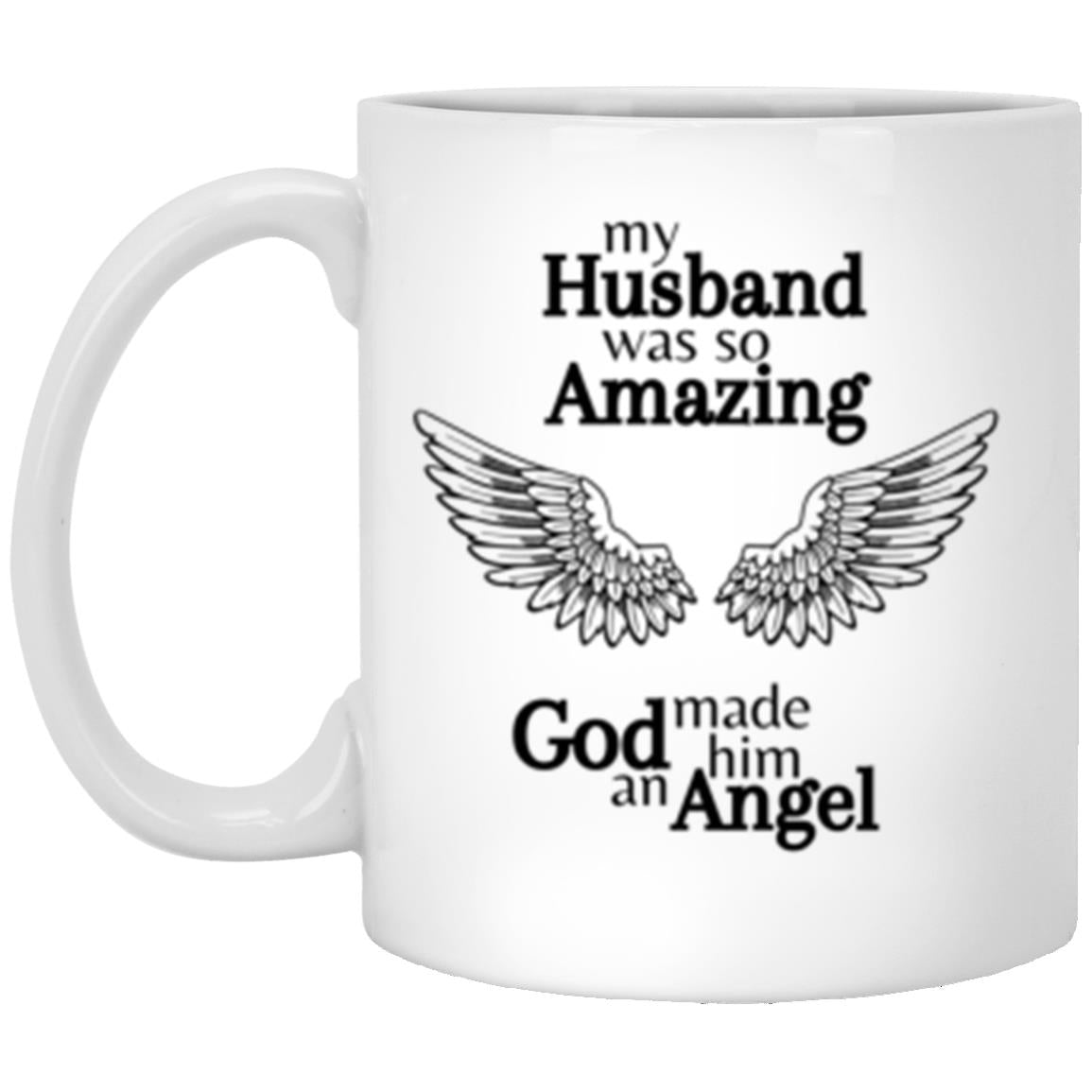 Husband Angel Memorial Mug 11oz - Kim’s Signature Beauty & Accessories    (Store description)