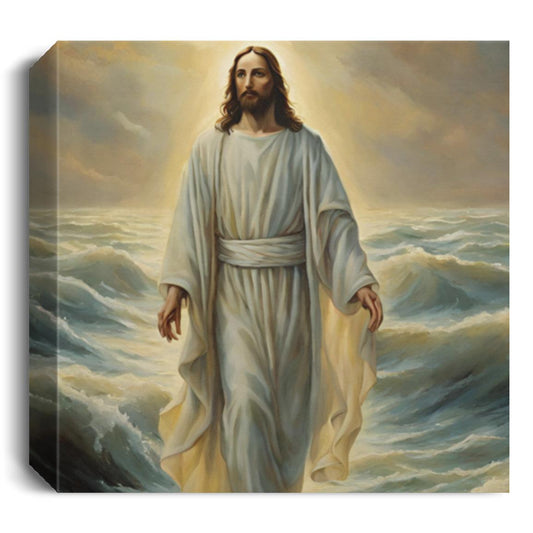 Jesus Walks on Water | Canvas Wall Art - Kim’s Signature Beauty & Accessories    (Store description)