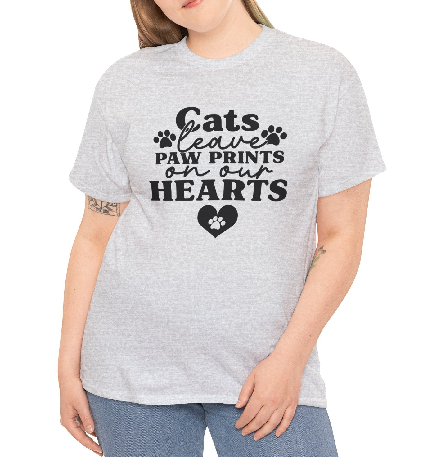 Cat Paw Prints Tee - Kim’s Signature Beauty & Accessories    (Store description)