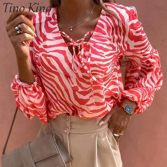 Zebra Women Blouse - Kim’s Signature Beauty & Accessories    (Store description)