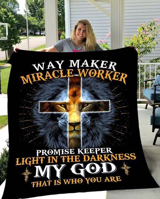 Way Maker, Miracle Worker Blanket - Kim’s Signature Beauty & Accessories    (Store description)