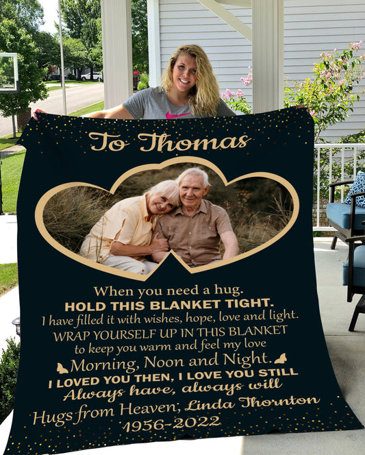 Memorial Photo Plush Fleece Blanket - Kim’s Signature Beauty & Accessories    (Store description)