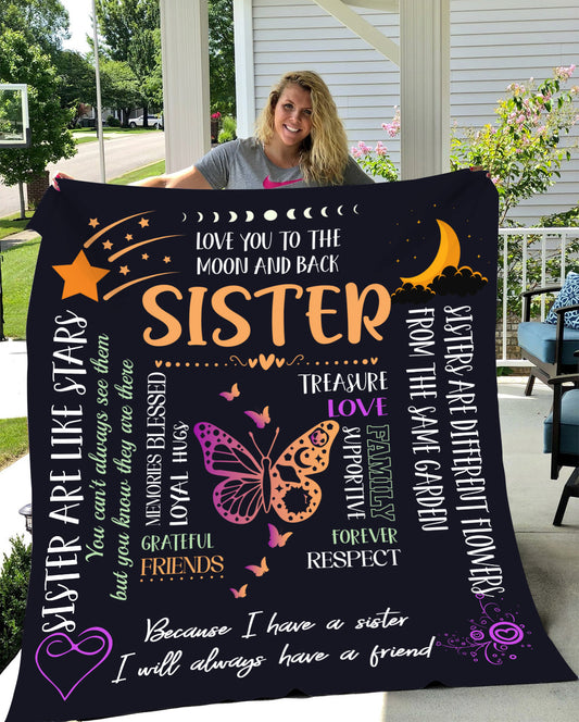 A Sister, A Friend Blanket - Kim’s Signature Beauty & Accessories    (Store description)