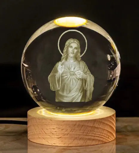 Glowing Crystal Faith Ornaments - Kim’s Signature Beauty & Accessories    (Store description)