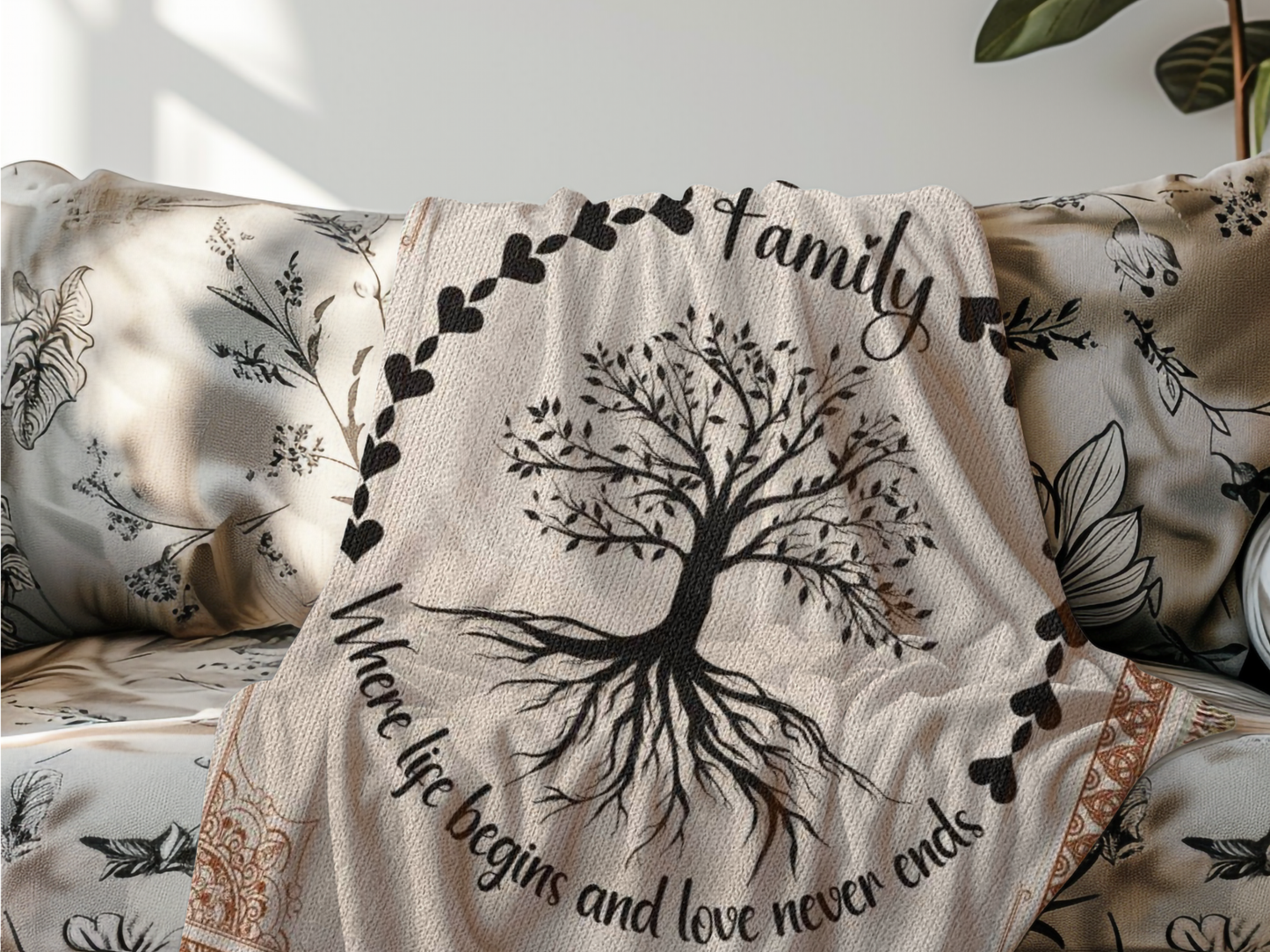 Family | Where life begins (50x60) - Kim’s Signature Beauty & Accessories    (Store description)