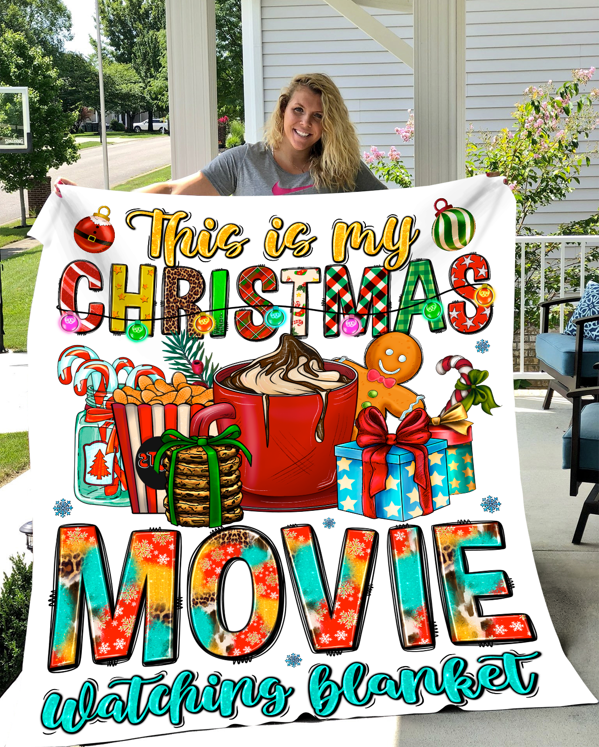 Christmas Movie Watching Blanket - Kim’s Signature Beauty & Accessories    (Store description)