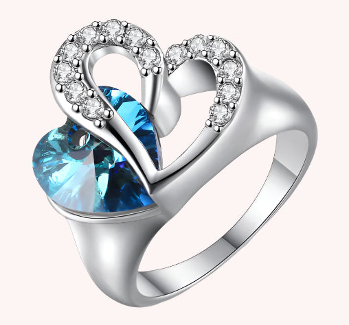 Heart Stone Ring - Kim’s Signature Beauty & Accessories    (Store description)