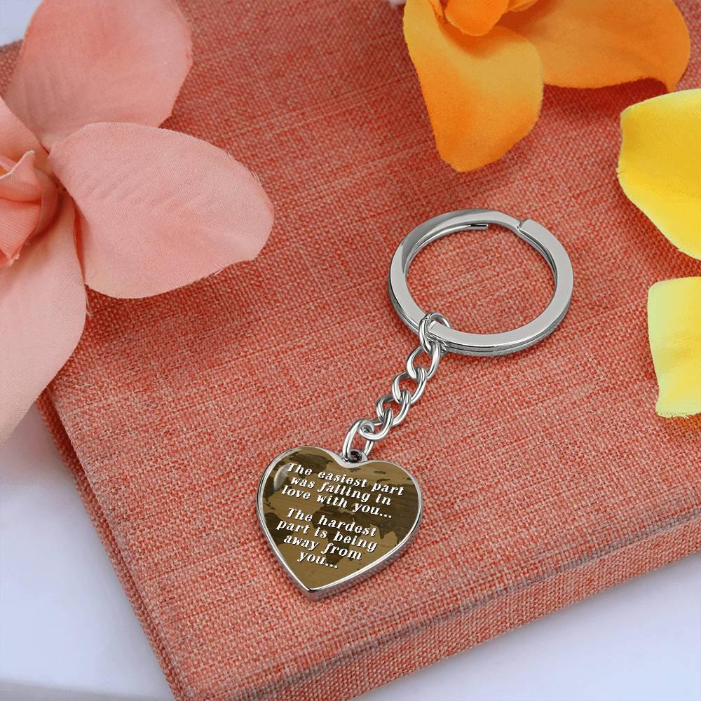 Love's Distance Keychain - Kim’s Signature Beauty & Accessories    (Store description)