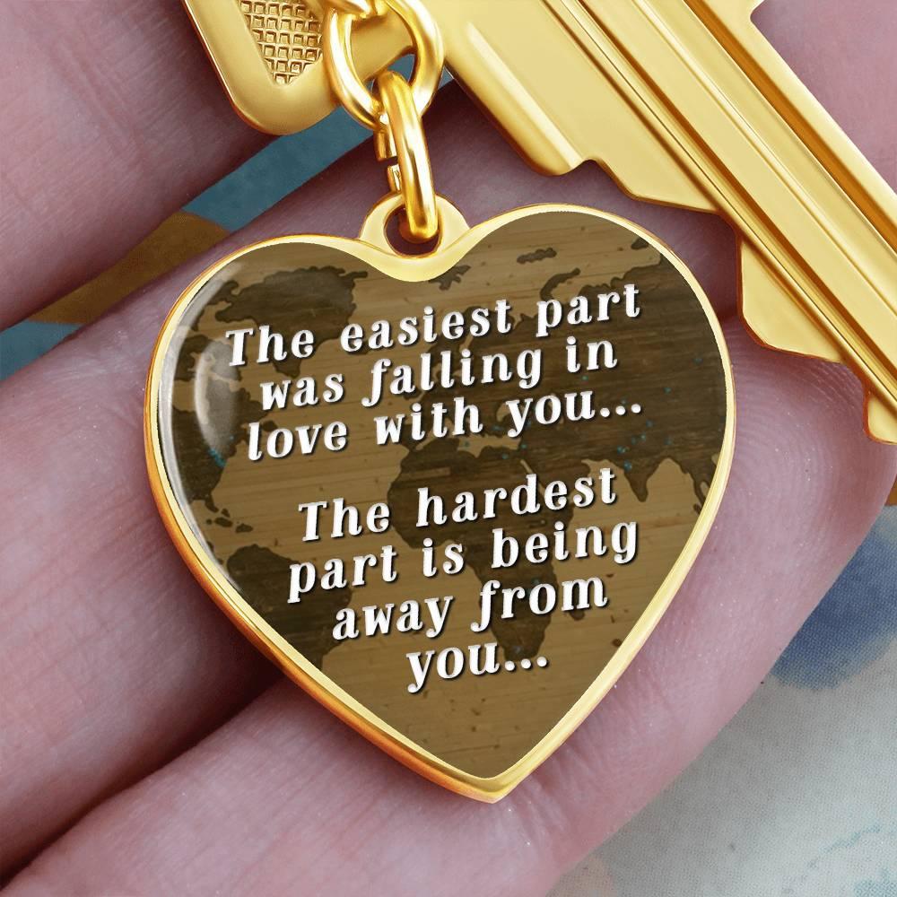 Love's Distance Keychain - Kim’s Signature Beauty & Accessories    (Store description)