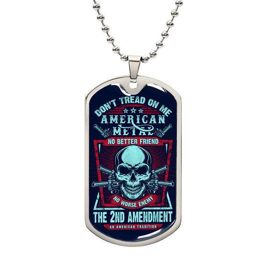 Dont Tread on Me | Dog tag - Kim’s Signature Beauty & Accessories    (Store description)