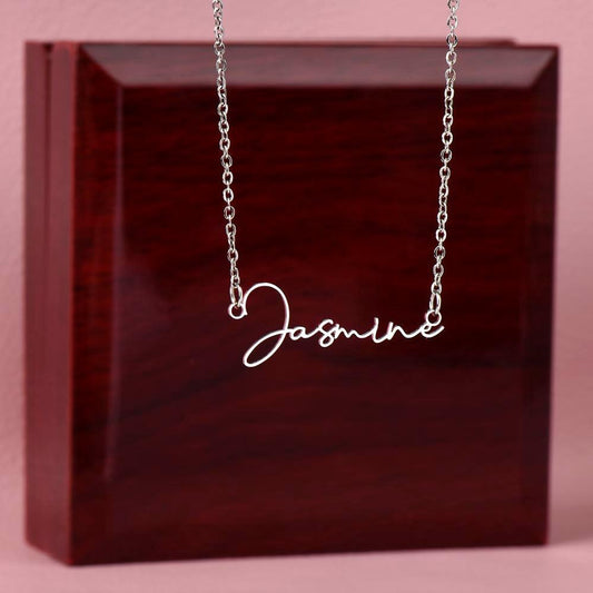 Personalized  Name Necklace - Kim’s Signature Beauty & Accessories    (Store description)