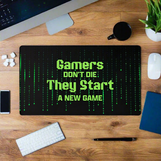 Gamers dont die Gaming Mat - Kim’s Signature Beauty & Accessories    (Store description)