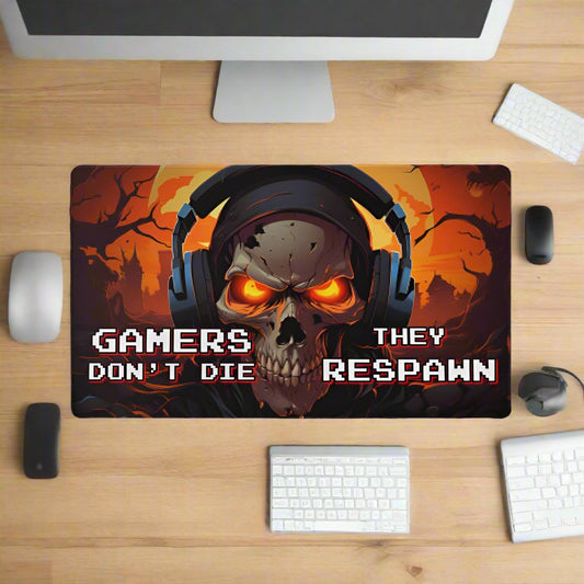 Dont Die they Respawn Gaming Mat - Kim’s Signature Beauty & Accessories    (Store description)