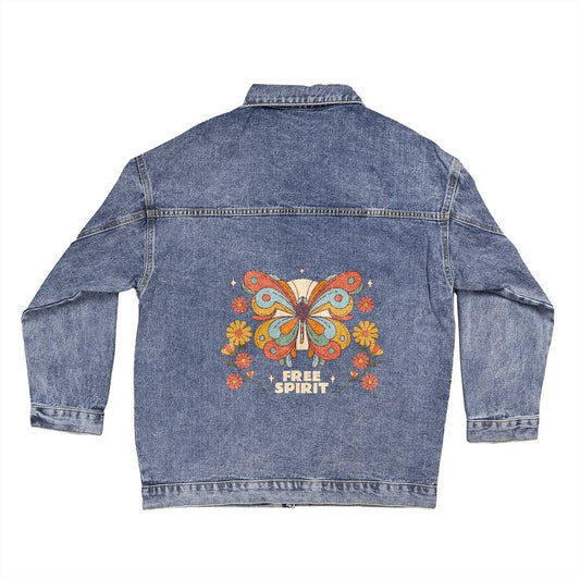 Free Spirit Jean Jacket - Kim’s Signature Beauty & Accessories    (Store description)