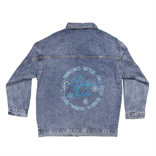 Hello Winter Favorites Jean Jacket - Kim’s Signature Beauty & Accessories    (Store description)