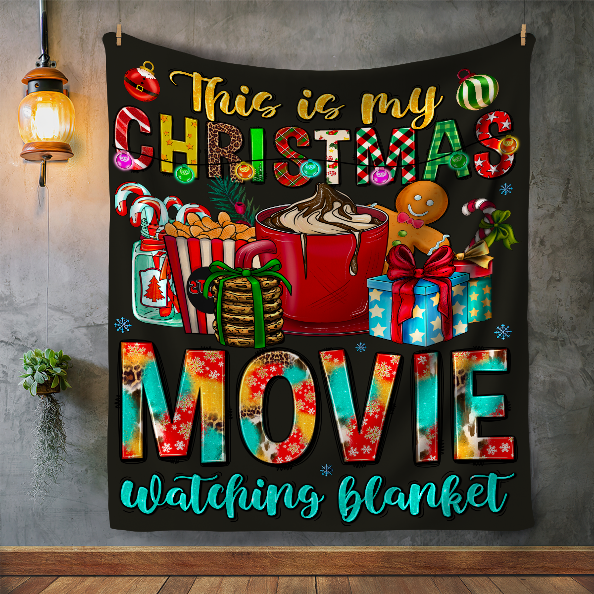 Christmas Movie Watching Blanket - Kim’s Signature Beauty & Accessories    (Store description)