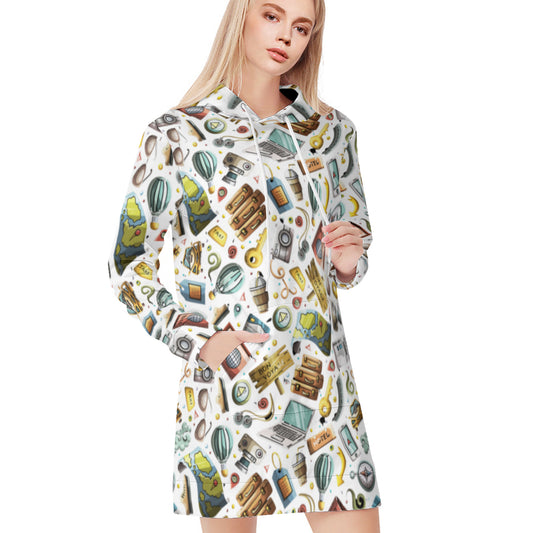 Work from Anywhere Hoodie Sweat Dress - Kim’s Signature Beauty & Accessories    (Store description)