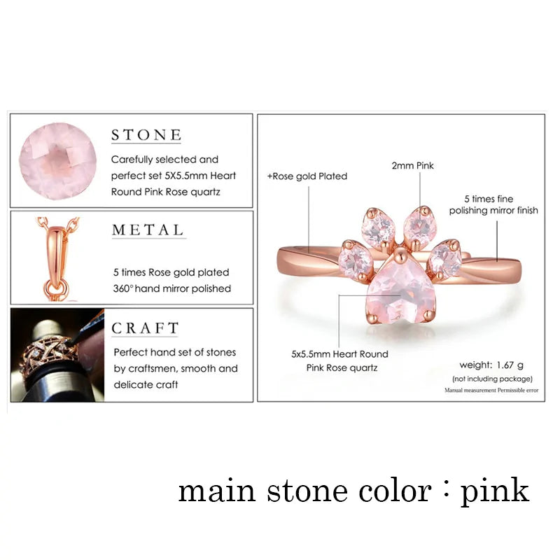 Rose Gold Claw Rings - Kim’s Signature Beauty & Accessories    (Store description)