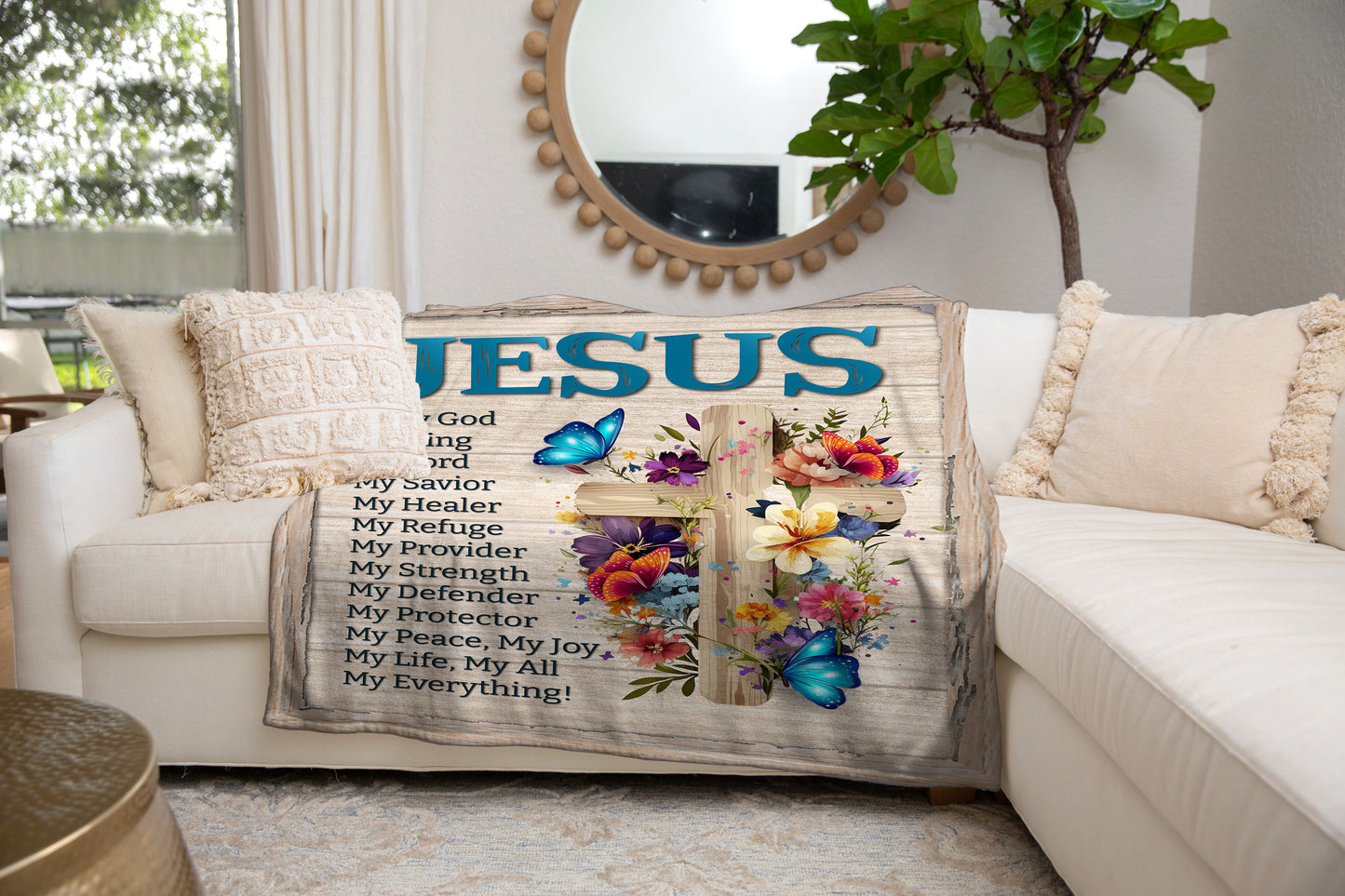 Jesus is My Everything Blanket - Kim’s Signature Beauty & Accessories    (Store description)