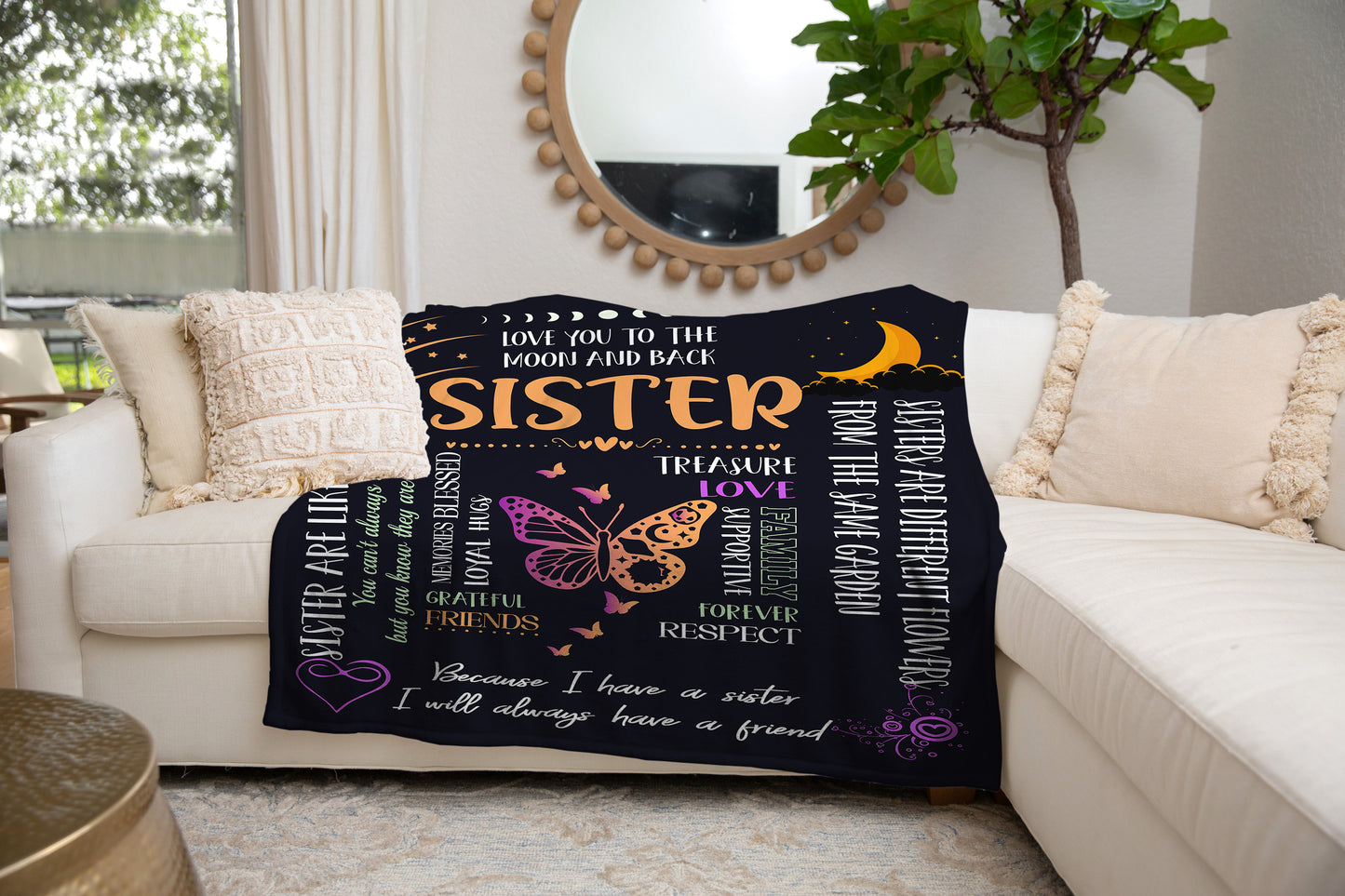 A Sister, A Friend Blanket - Kim’s Signature Beauty & Accessories    (Store description)