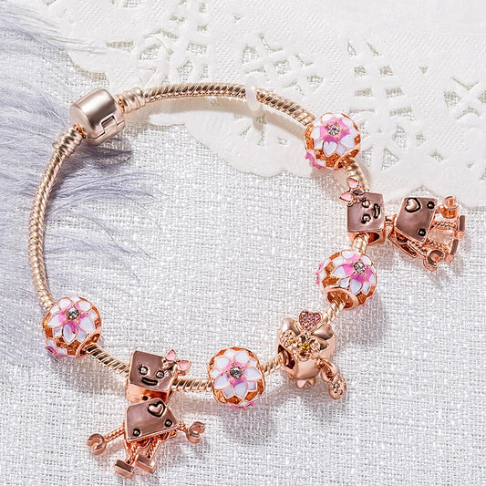 Charm Bracelet - 5 Color Options - Kim’s Signature Beauty & Accessories    (Store description)