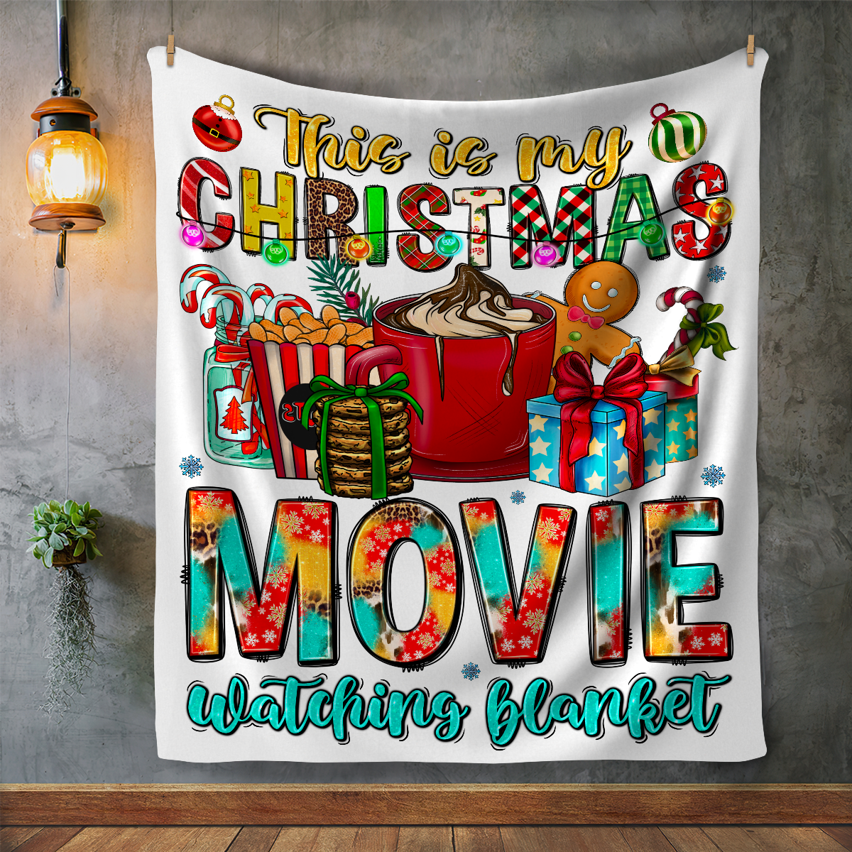 Christmas Movie Watching Blanket - Kim’s Signature Beauty & Accessories    (Store description)