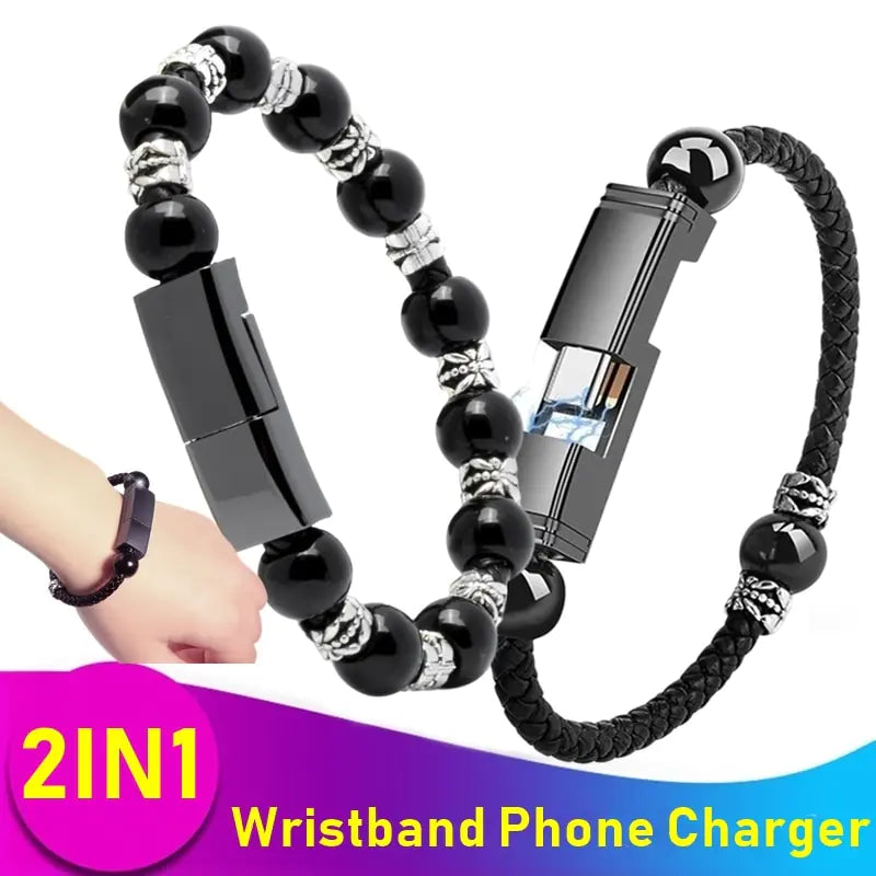 Fashionable Charger Bracelet For Mobile Devices - Kim’s Signature Beauty & Accessories    (Store description)