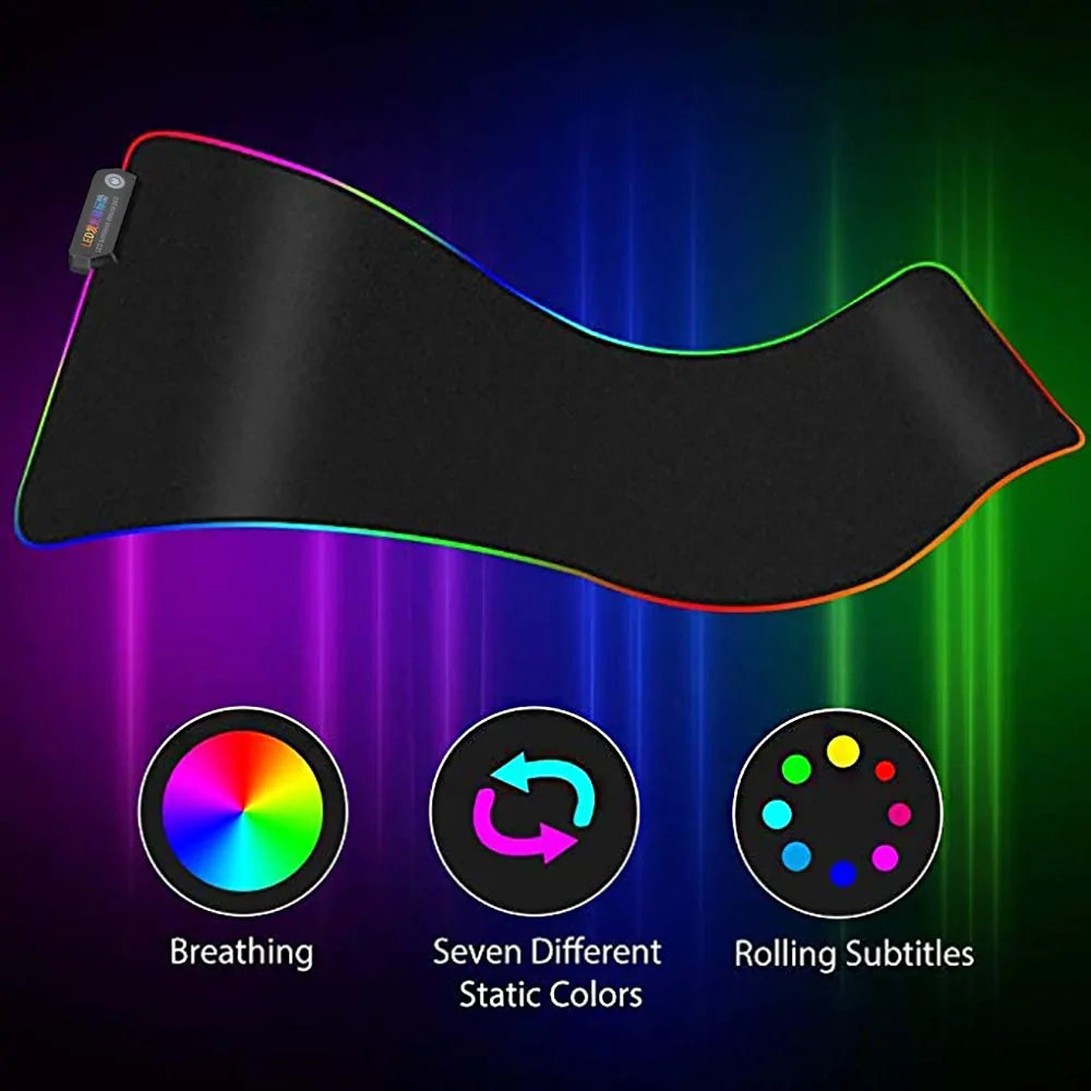 LED Gaming Mouse Pad - Kim’s Signature Beauty & Accessories    (Store description)